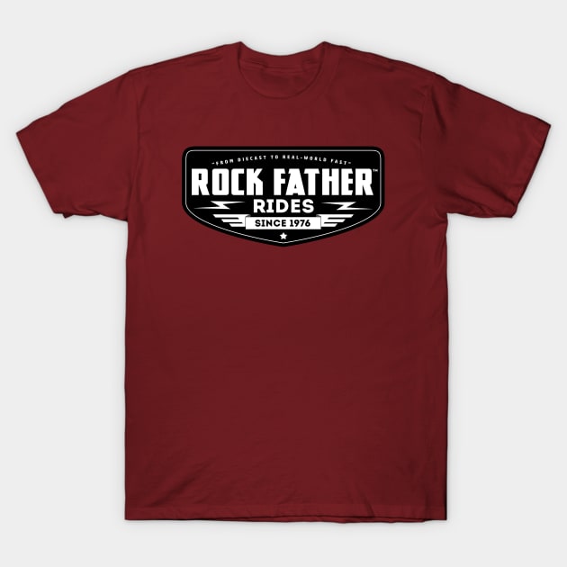 Rock Father Rides Logo T-Shirt by The Rock Father™ - Handpicked